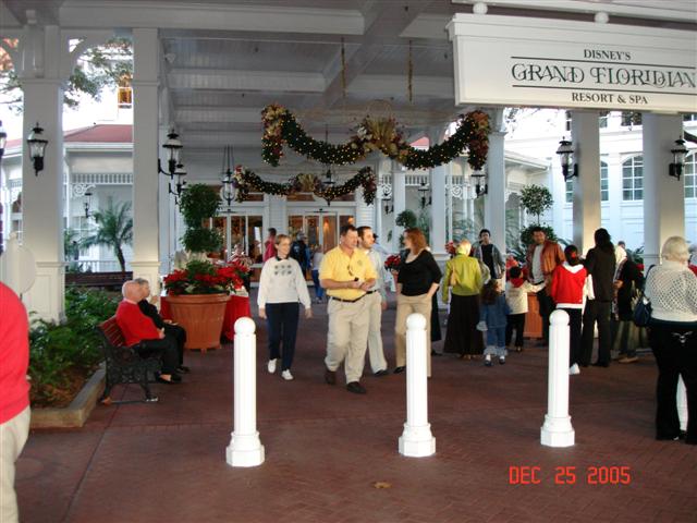Christmas Day Dinner at GF