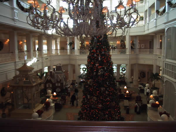 Christmas decorations at GF