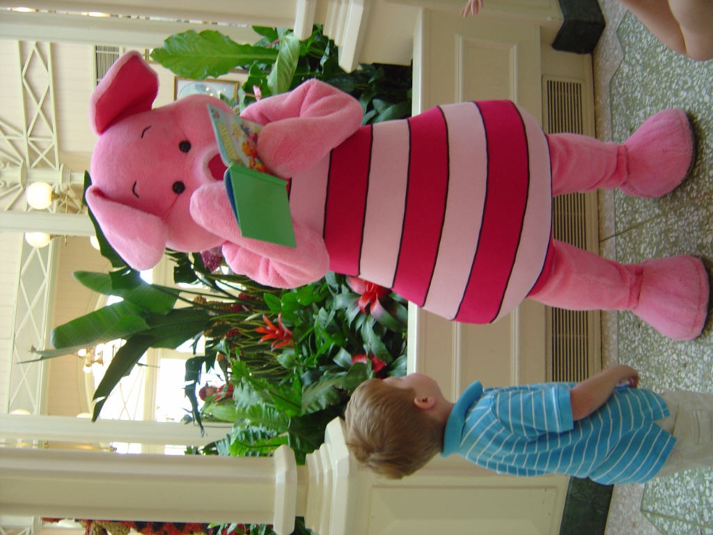 Christopher and Piglet
