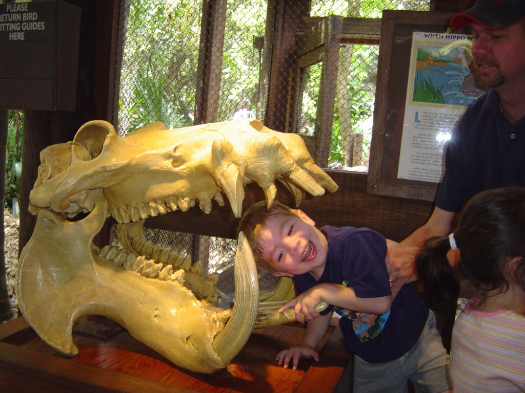 Christopher being eaten