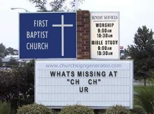 churchsign