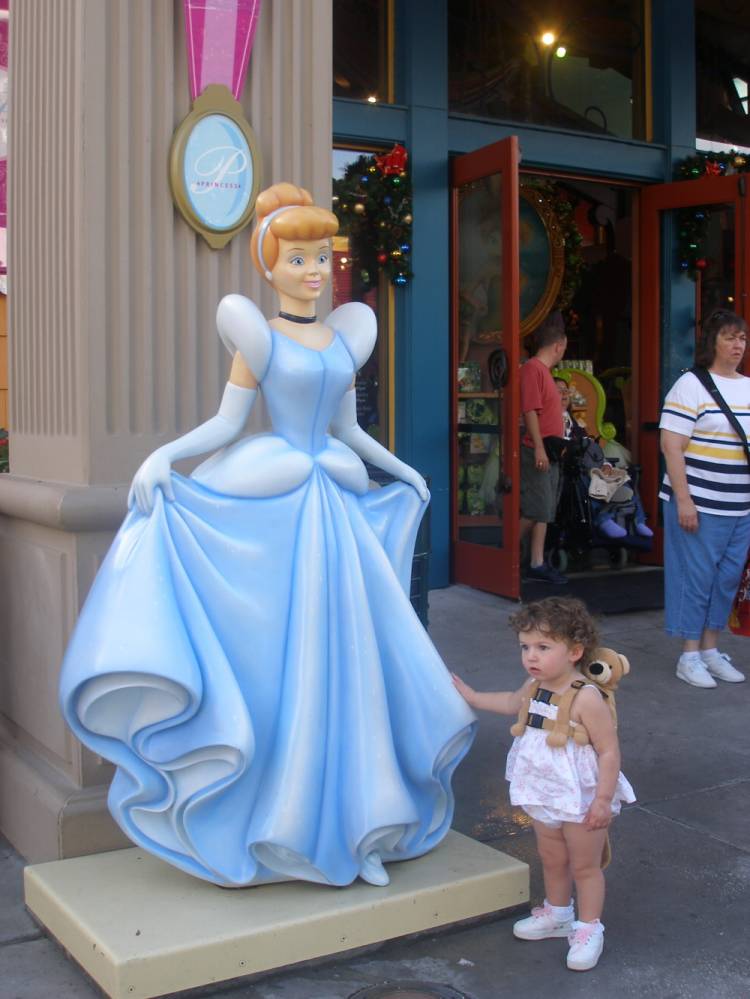 Cinderella at World of Disney