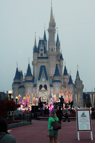 Cinderella Christmas Show Filming