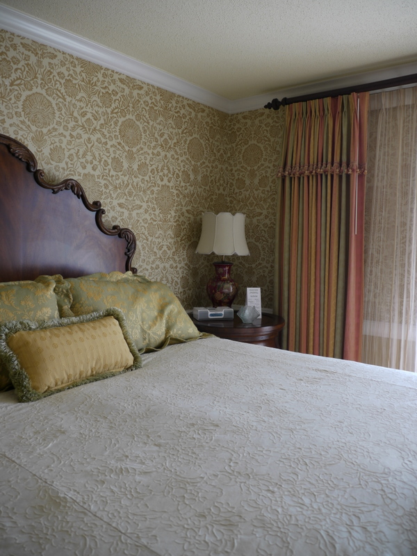 Close up of bed sonora suite
