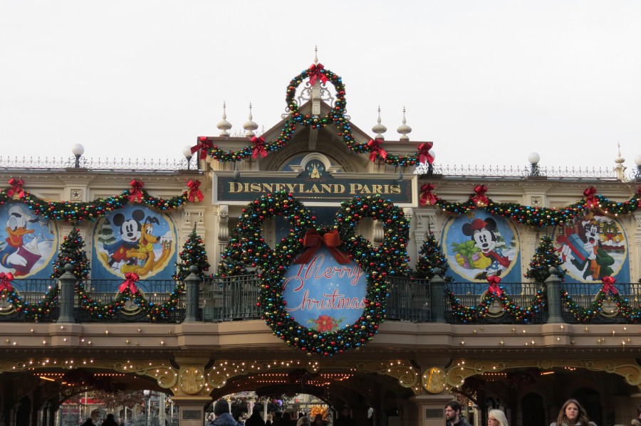 Close up of entrance des