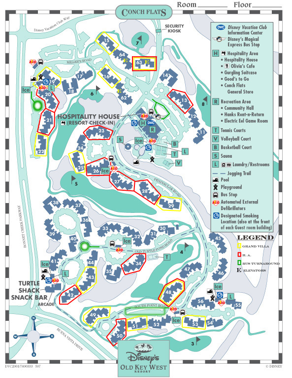 Coded Map of OKW