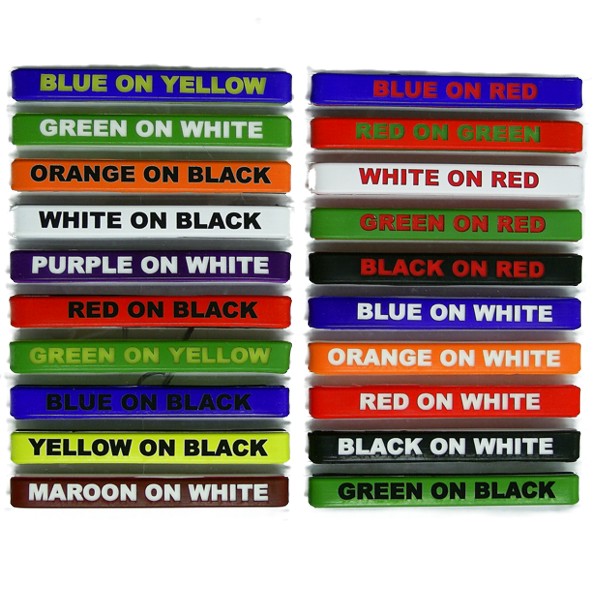 colorspray bracelets