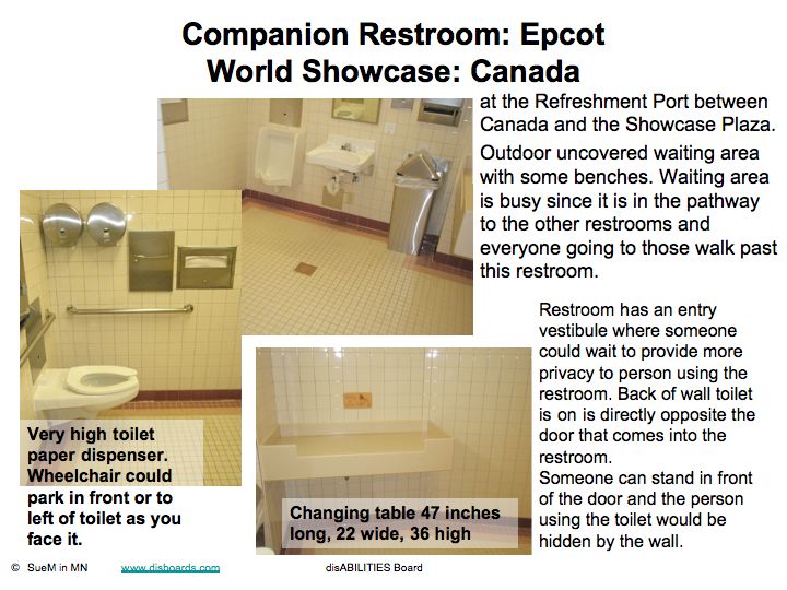 Companion Restroom Epcot