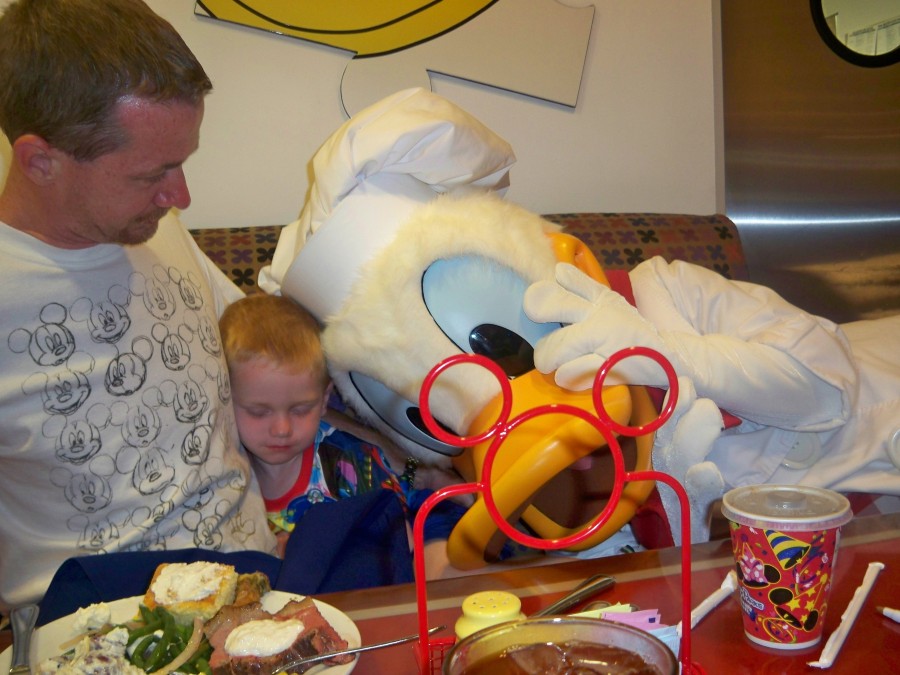 connor at Chef Mickeys