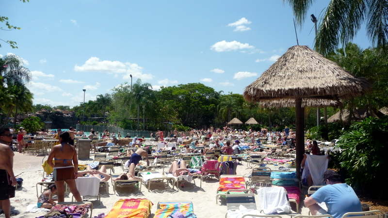 Crowded at Typhoon Lagoon