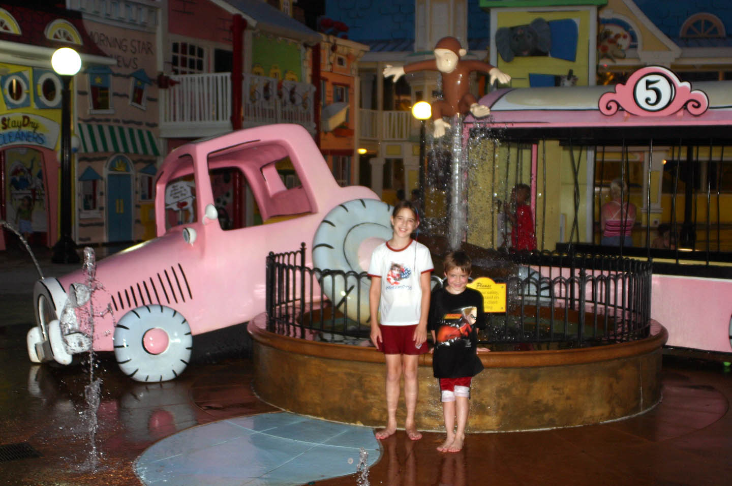 Curious George play area in USF