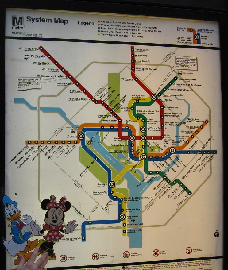 D.C. Metro Map