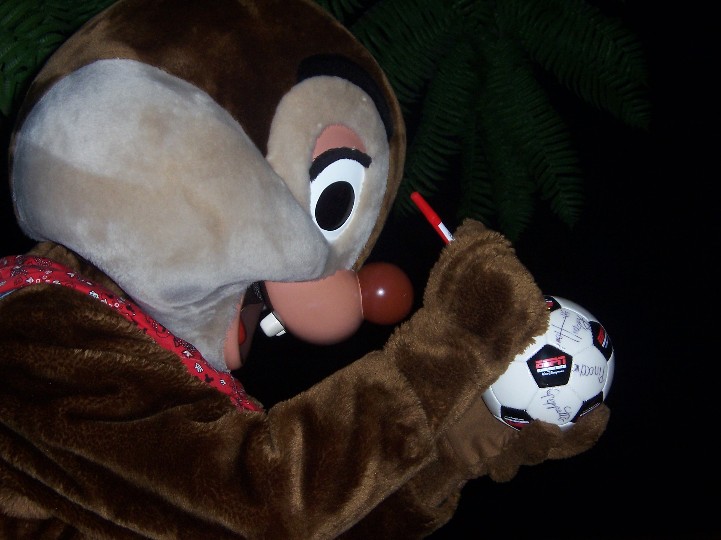 Dale_signs_the_soccer_ball