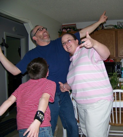 Dancing with Joy.  Yea Disney!