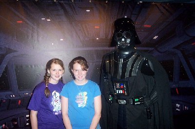 Darth Vadar and some scary children