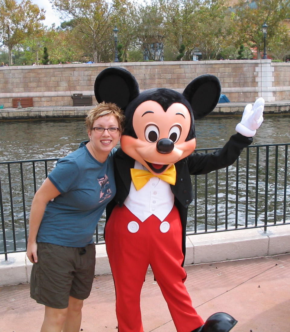 Daughter and Mickey