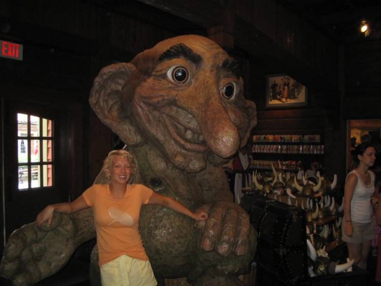 Daughter with the Troll