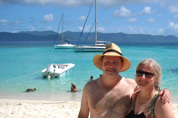 Day sail from Tortola