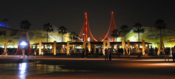 DCA Night Sign