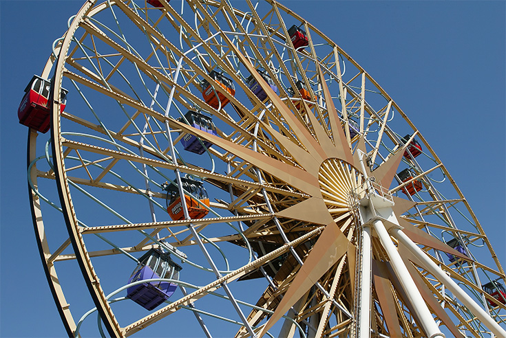 DCA Paradise pier