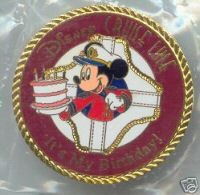 DCL Birthday pin