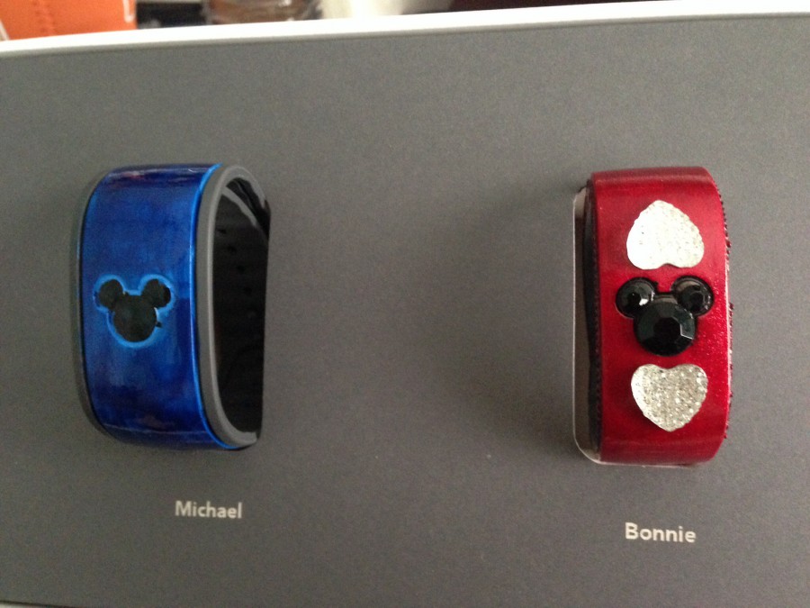 Decorated Magic Bands
