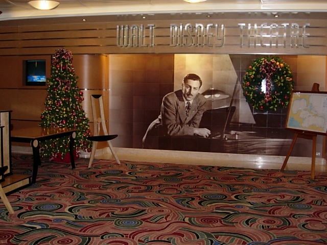 decorated walt theater