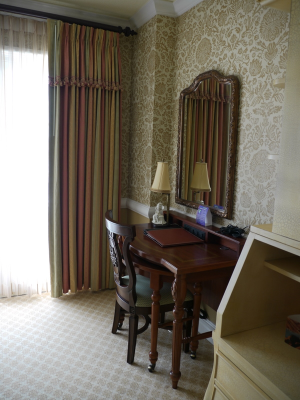 Desk and dresser