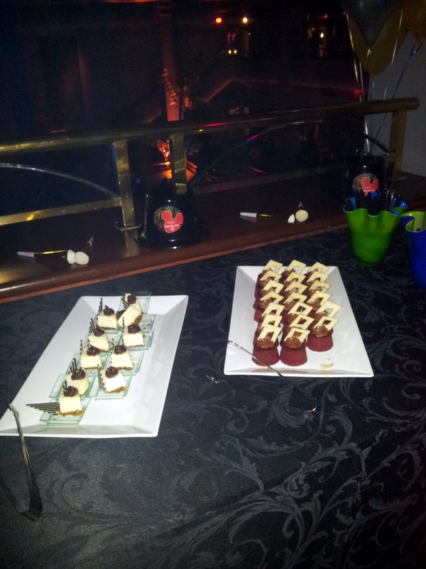 Desserts at Atlantic Dance Hall NYE Party