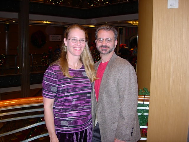 DH and I before Palo