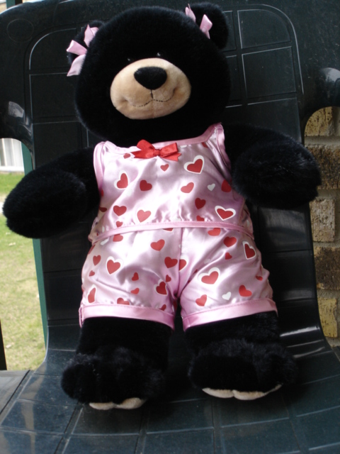 Dimples in her PJ's