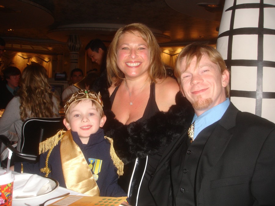 Dinner at Animator's Palate on Formal Night