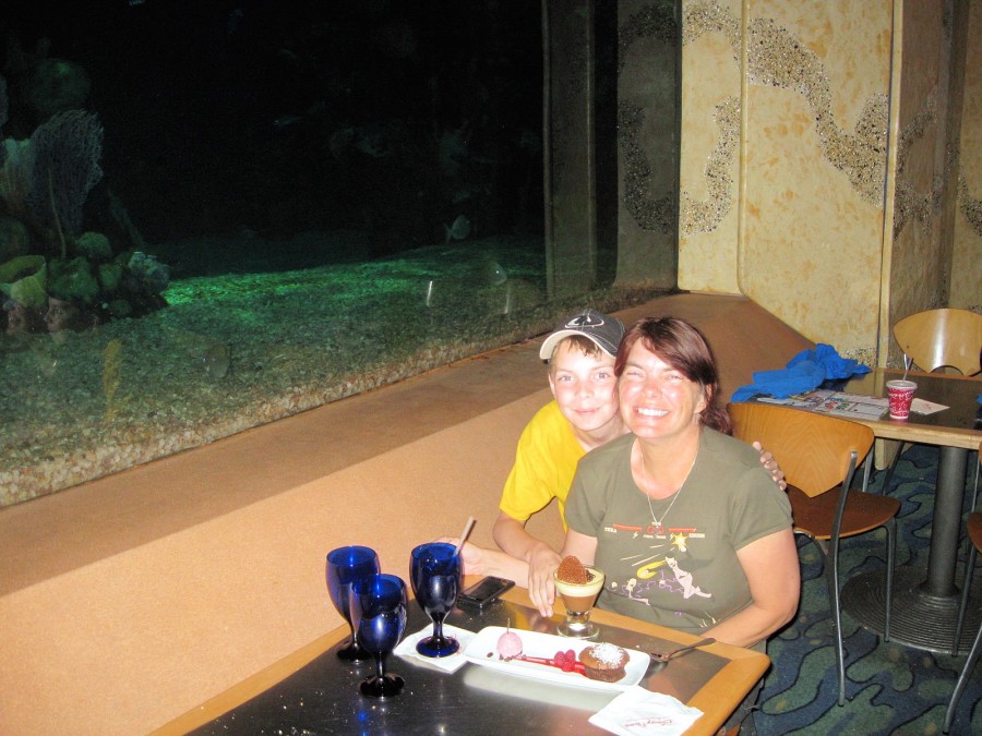 Dinner at Coral Reef