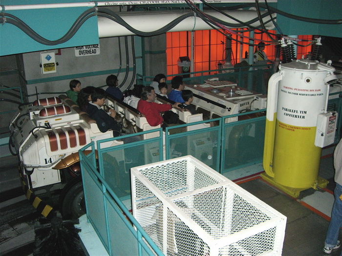 "Dinosaur" ride queue