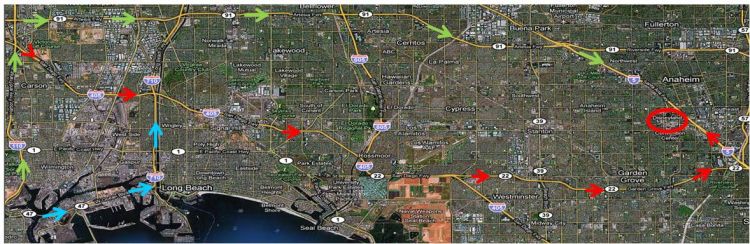 Directions to Disneyland from San Pedro