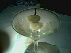 Dirty Grey Goose Martini