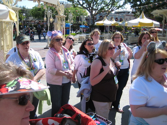 DIS Ladies at Disneyland - Saturday 3/7/2009