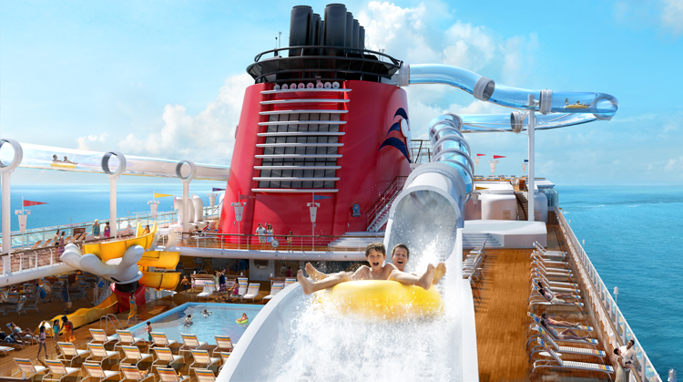 Disney Dream AquaDuck Slide 04