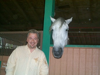 Disney Horse Sneezes on me!
