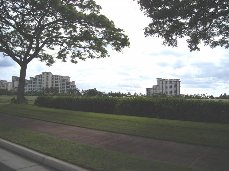 Disney Ko'Olina Site taken from afar