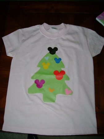 Disney Mickey Christmas Tree shirt