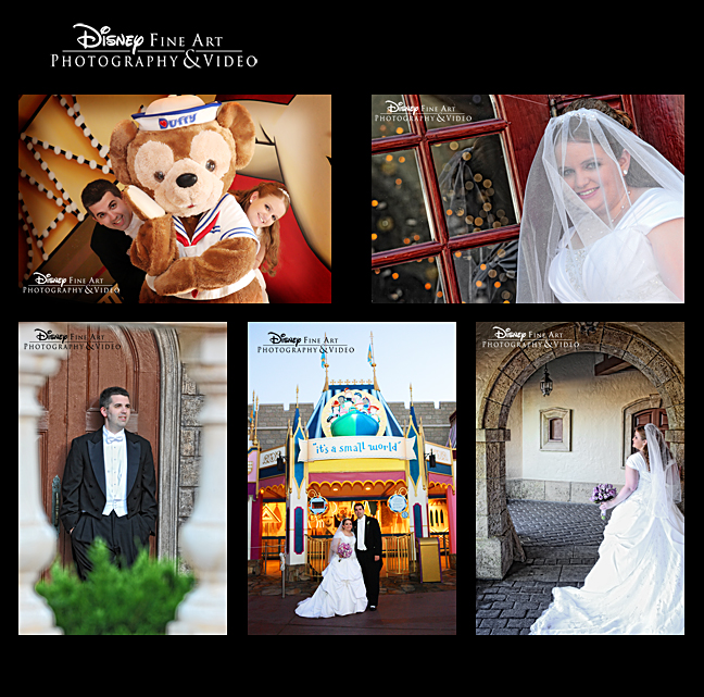 disney photos of wedding