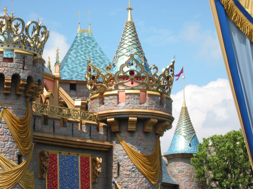 Disneyland Castle - 50th Celebration