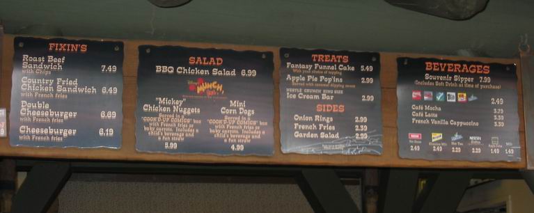 Disneyland, Critter Country - Hungry Bear Restaurant