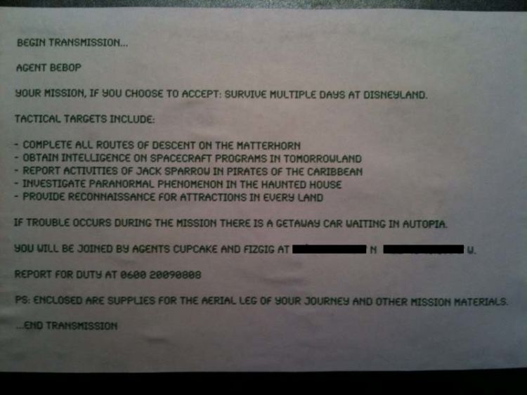 Disneyland Mission Corrected
