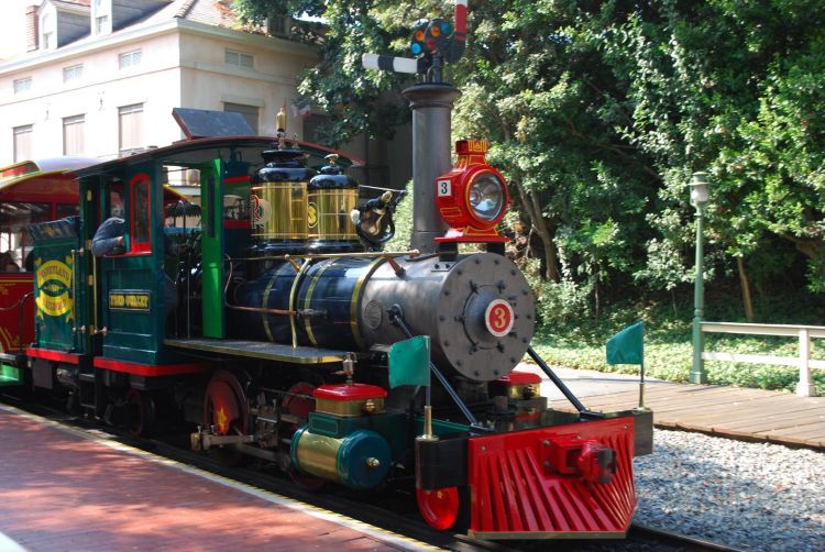 Disneyland Railroad #3 Fred Gurley 1