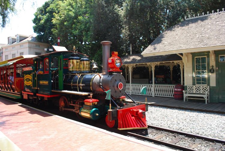 Disneyland Railroad #3 Fred Gurley 1