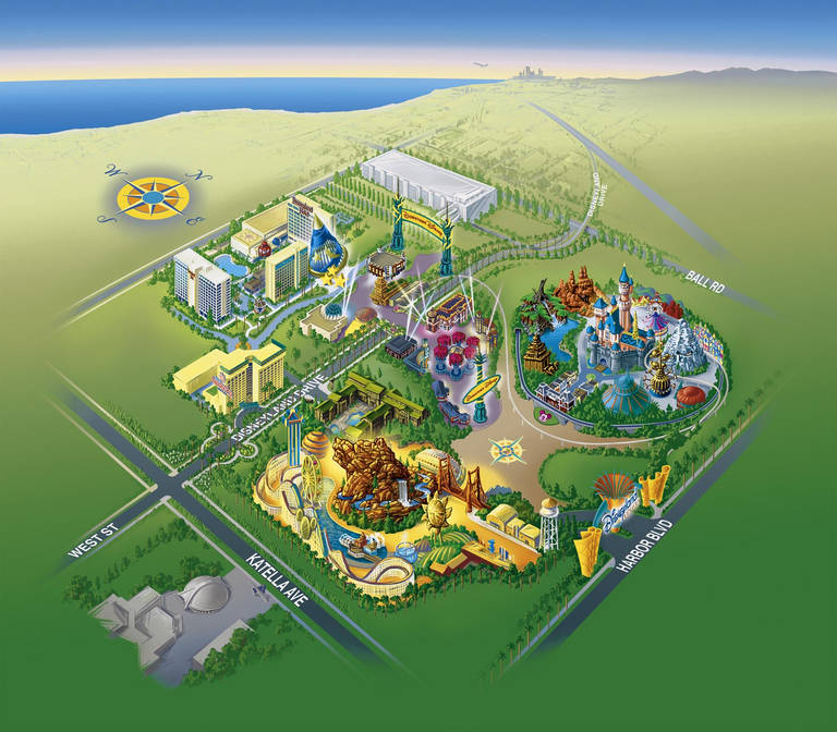Disneyland Resort Map | The DIS Disney Discussion Forums - DISboards.com