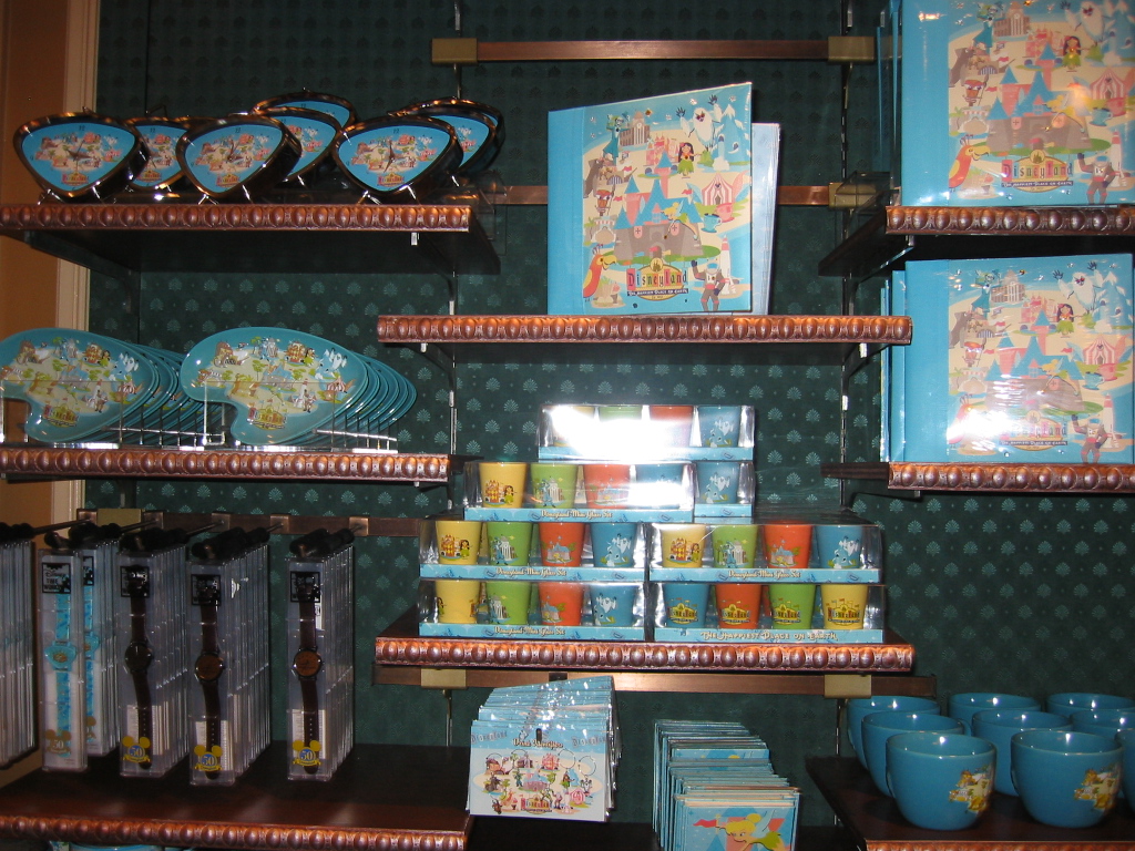 Disneyland Retro Merchandise -- 1955-2005