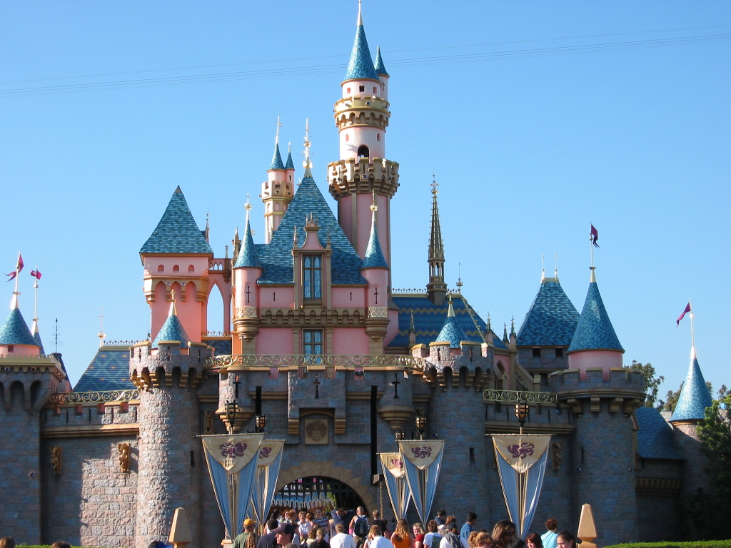 Disneyland-Sleeping Beauty Castle